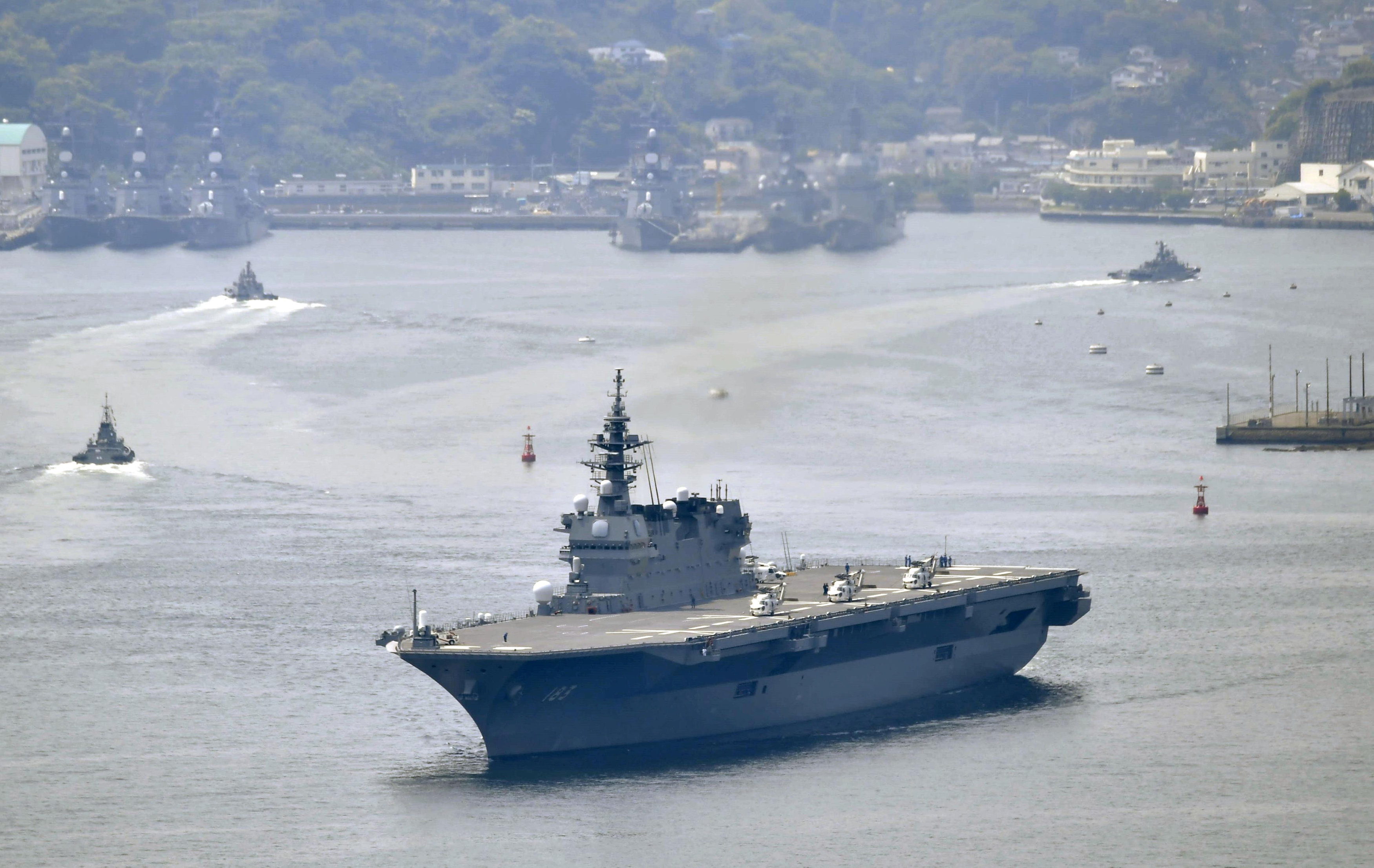 部署于青森縣八戶航空基地的P3C巡邏機(jī)、山口縣巖國航空基地的OP3C圖像信息收集機(jī)以及美國海軍部署于青森縣三澤基地的EA18G電子戰(zhàn)斗機(jī)等參加了此次演習(xí)。.jpg