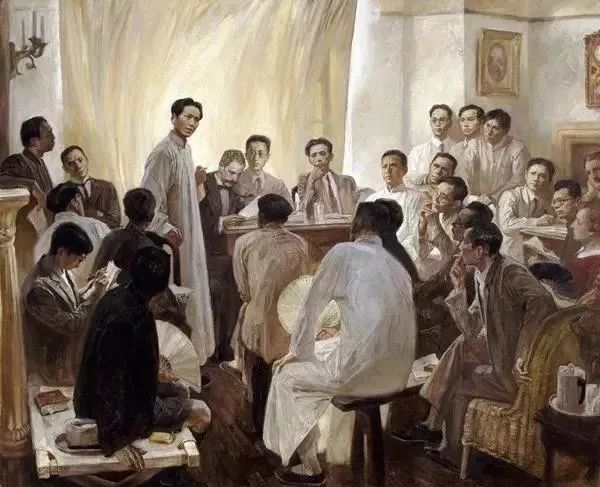 1927年8月7日，“八七會議”上毛澤東提出了“槍桿子里出政權(quán)”的著名論斷.jpg