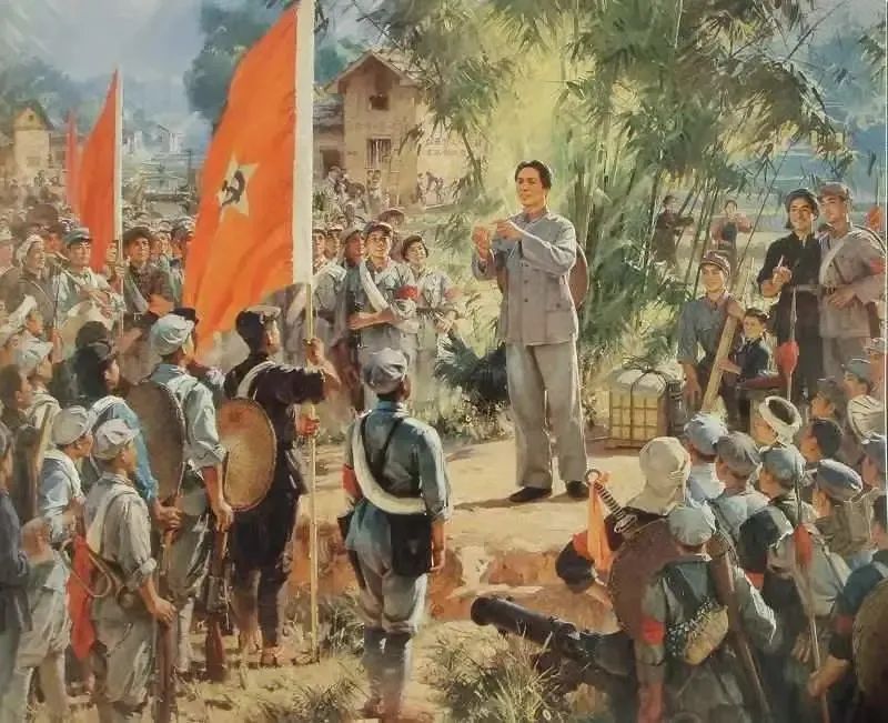 從“湘江北去”到“井岡山”，他說：敵軍圍困萬千重，我自巋然不動。.jpg